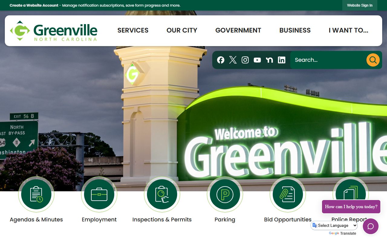 Greenville marriage license City of Greenville website